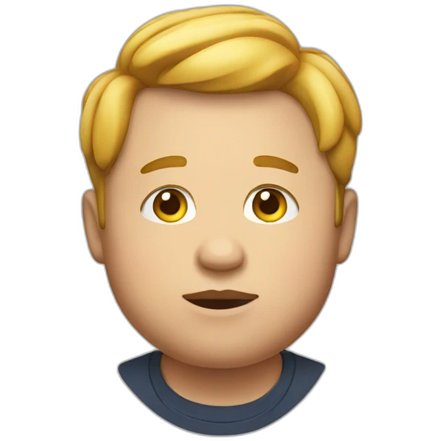 Fat boy emoji