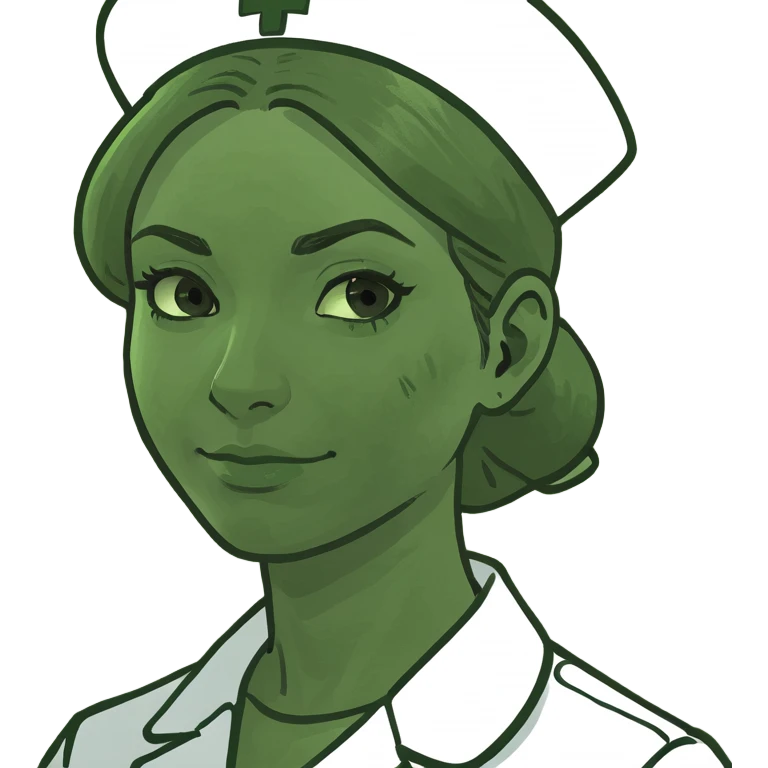 female nurse emoji