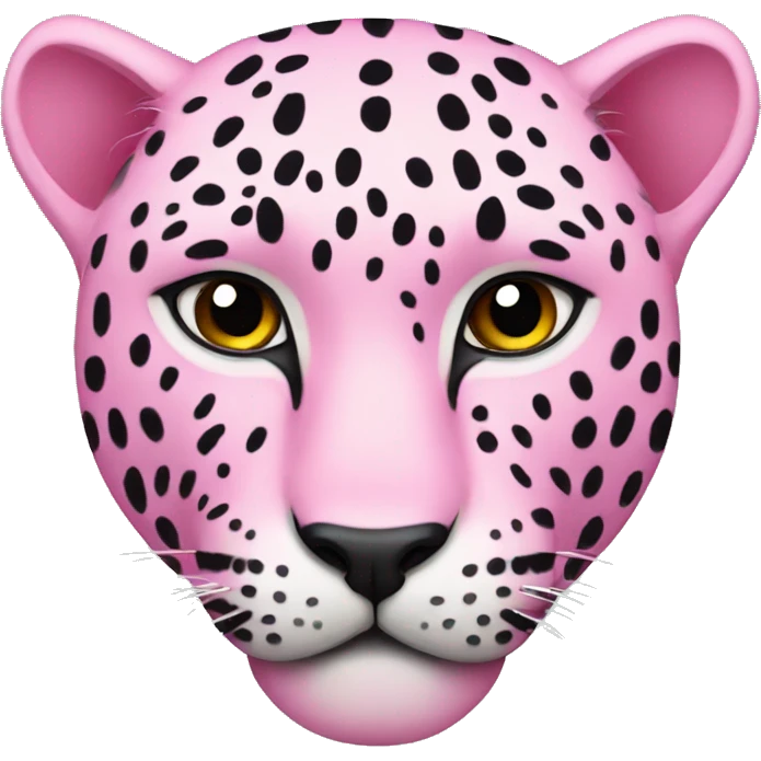 Pink jaguar emoji