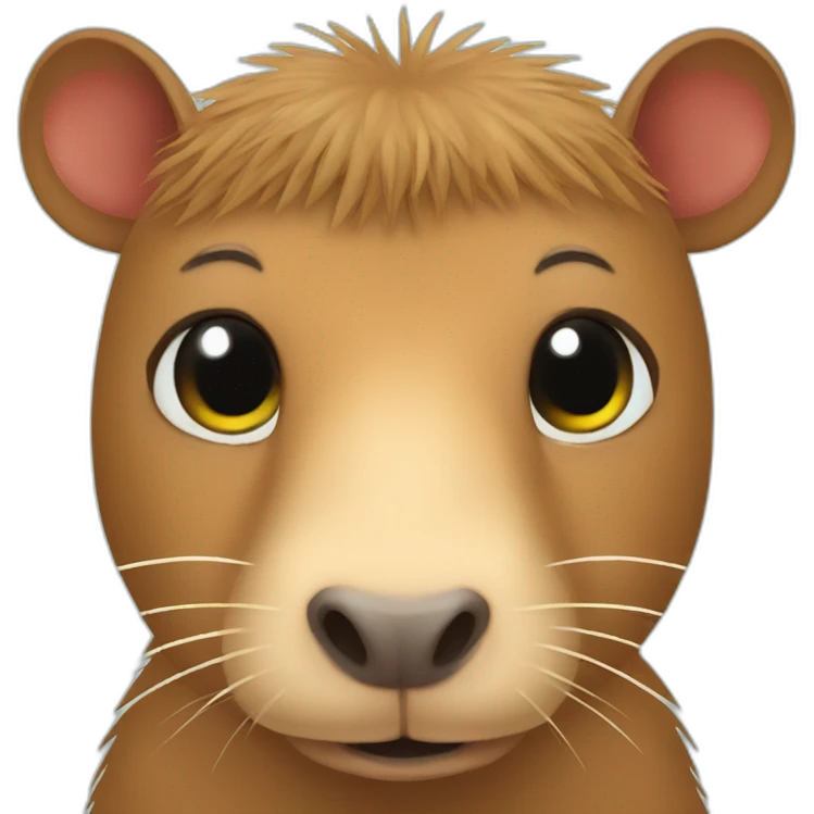 capybara at kindergarten emoji