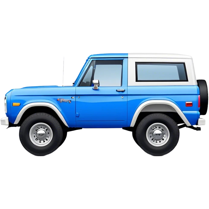 Ford Bronco - Ford (Model Year: 2021) (Iconic colour: Blue) emoji