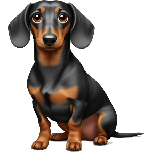 Dapple dachshund  emoji