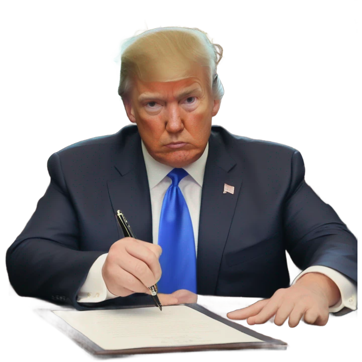 trump sign executive order emoji