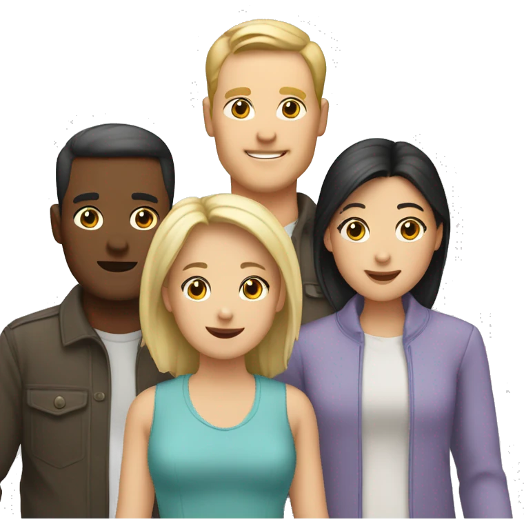 gay family: 2 white dads, 2 Vietnamese daughters emoji