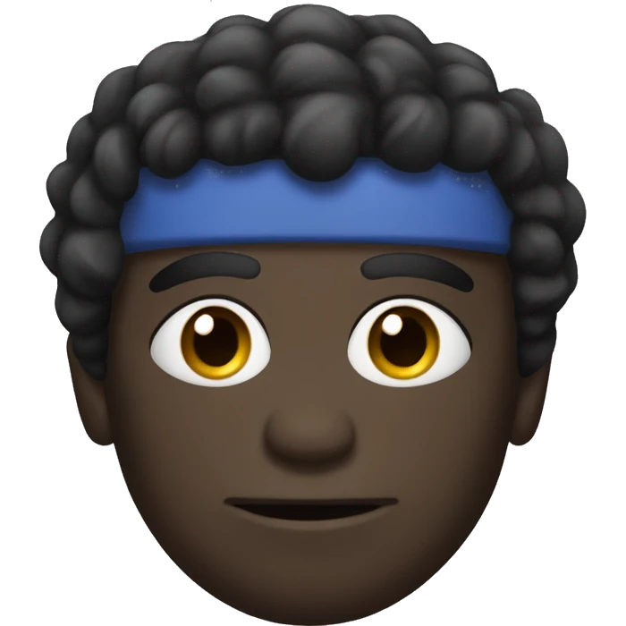 black gym dumble emoji