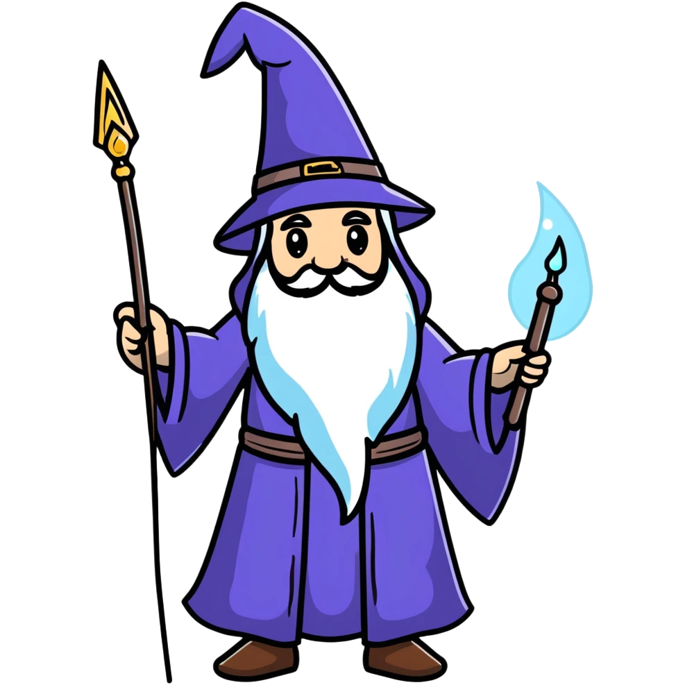 Frost wizard emoji