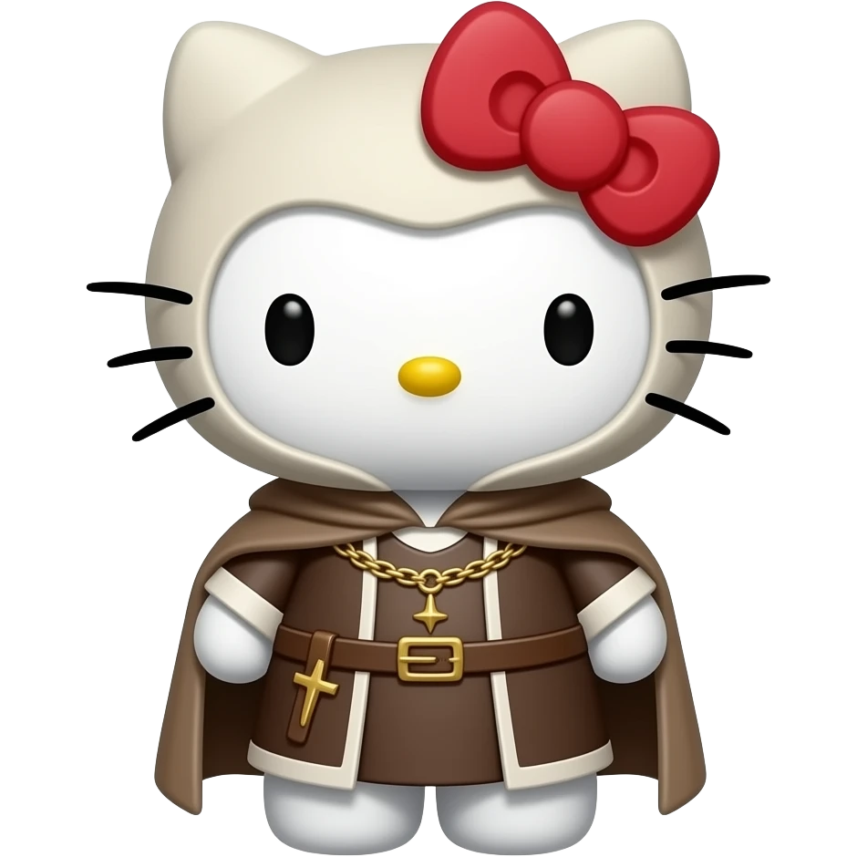 hello kitty disfrazado Fausto emoji