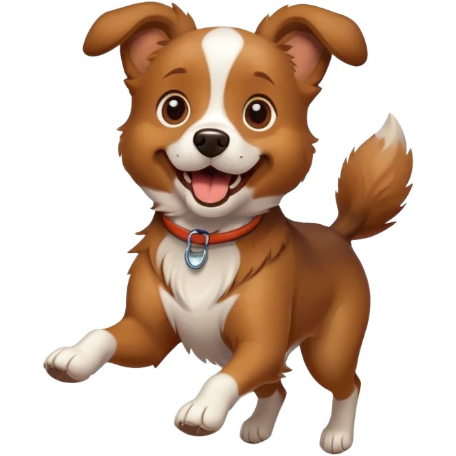 dog run emoji