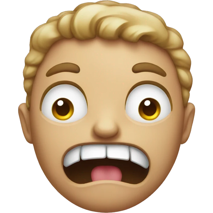 Mewing emoji