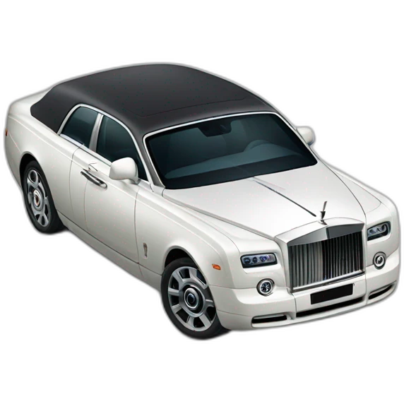 Rolls Royce and bills out the exhaust emoji