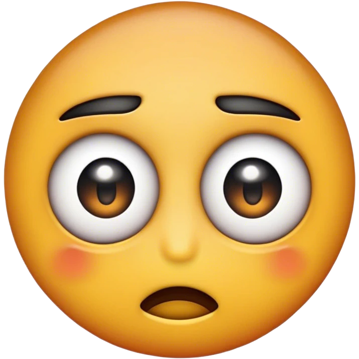 dissatisfied emoji with eyes up emoji