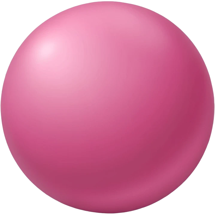 Pink pilates emoji