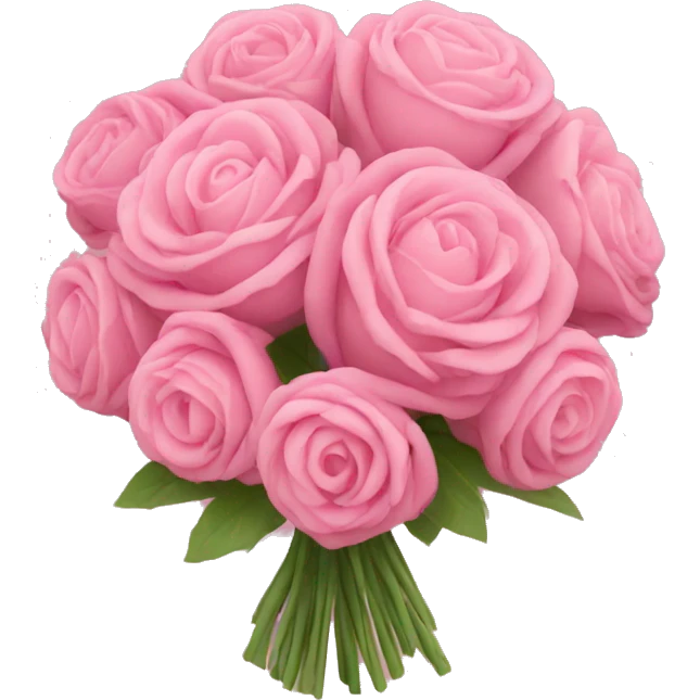 pink bouquet emoji
