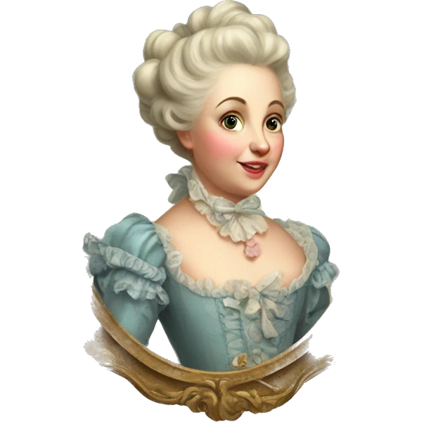 Vintage rococo emoji