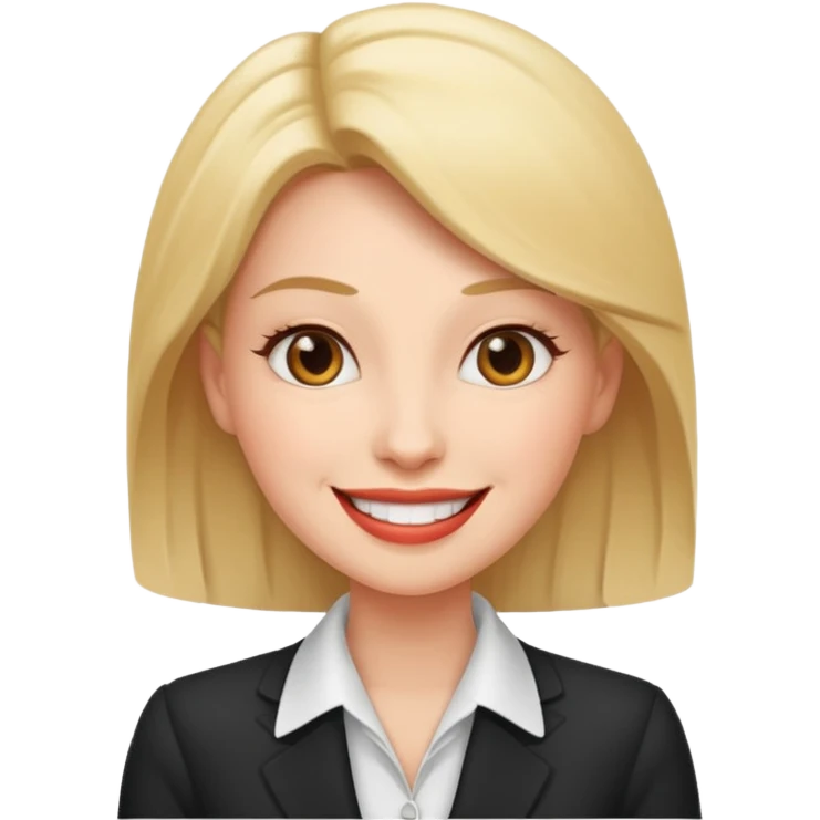 LAdy Boss, different pose emoji