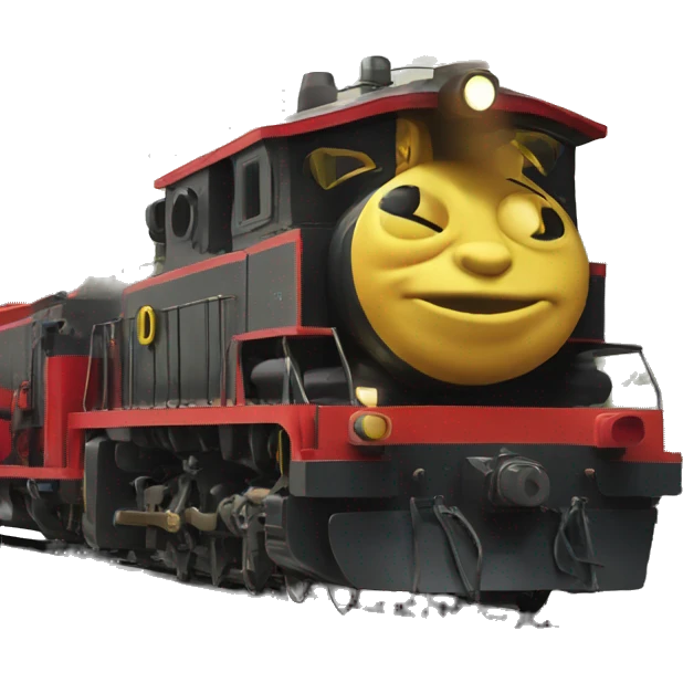 The brave locomotive  emoji
