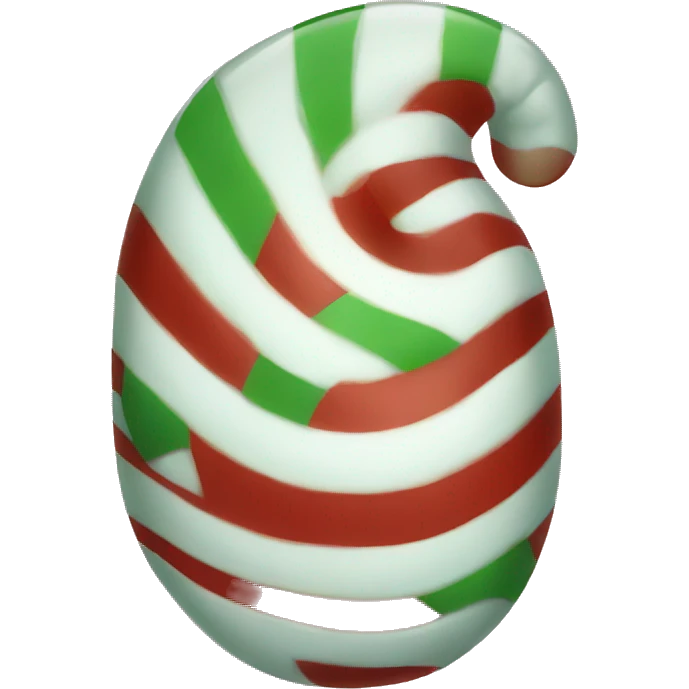 Peppermint candy emoji