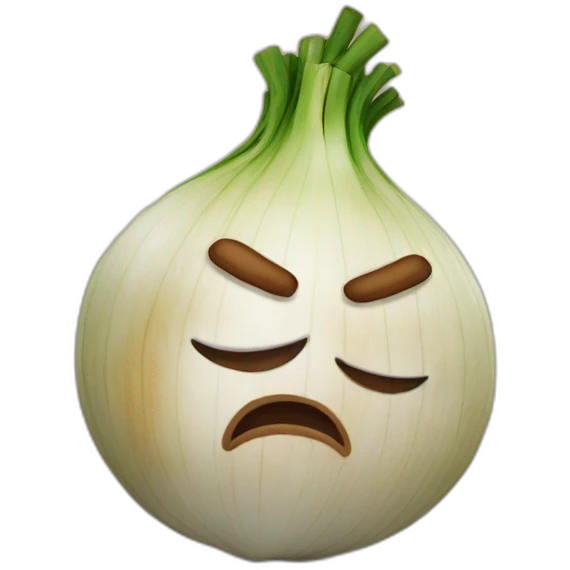 stop the onion emoji