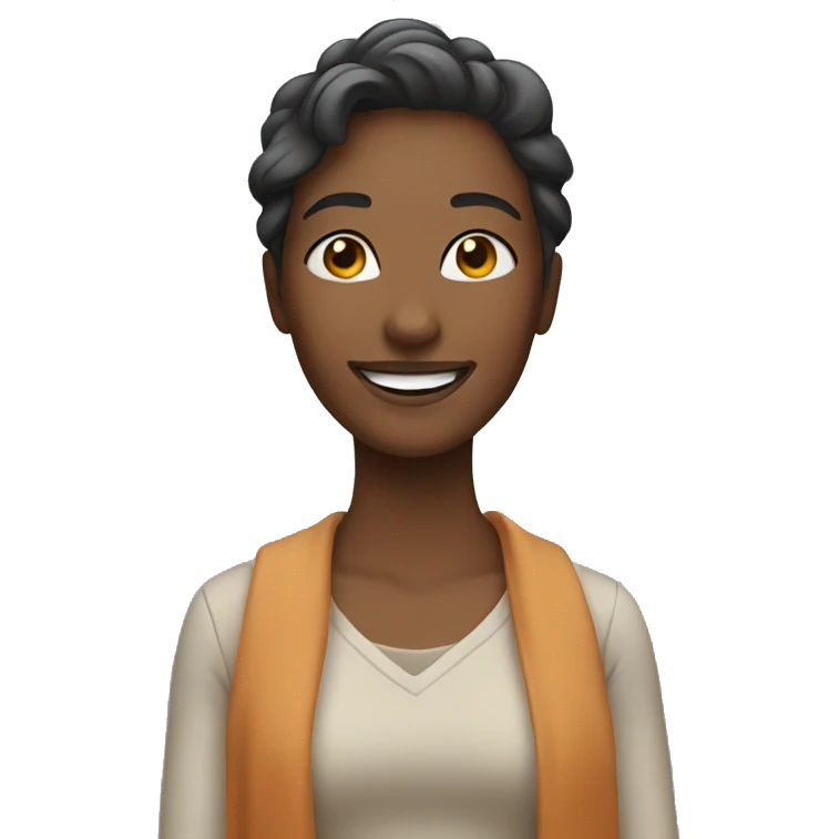 Smiling woman emoji