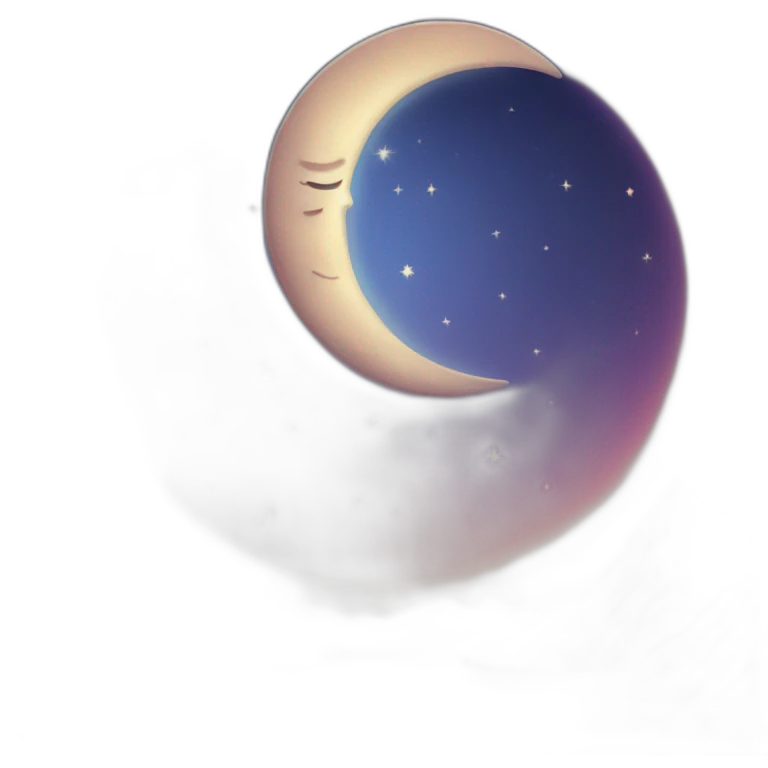 Soleil et lune emoji