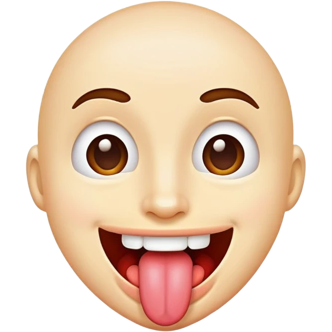 Face with tongue sticking out  emoji