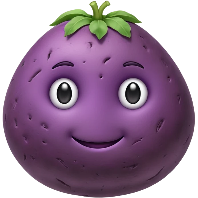 purplw potato emoji