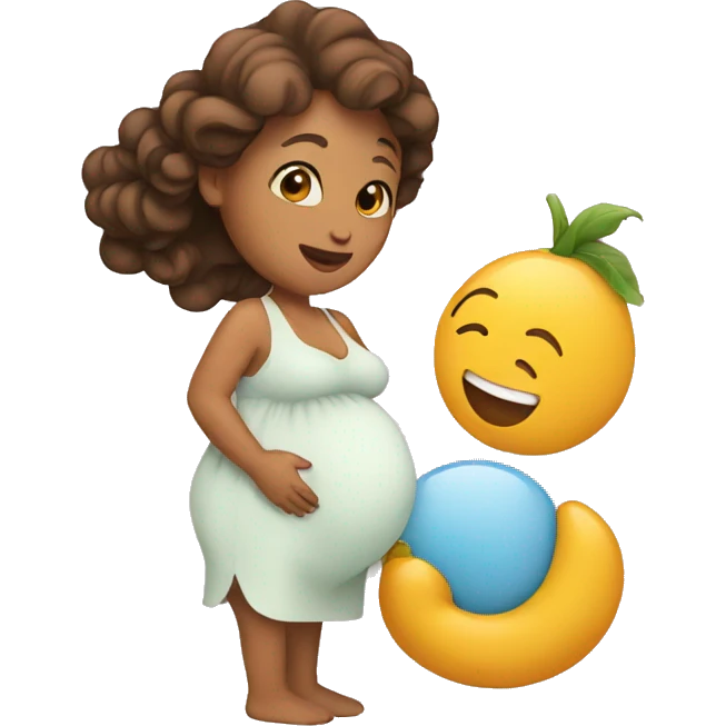 Pregnant emoji