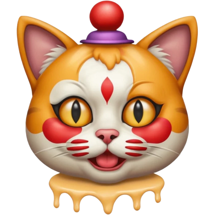 😺 +🤡+🤮 emoji