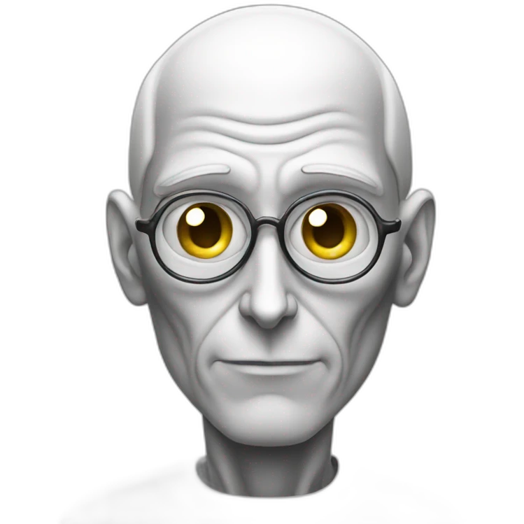 Steve Jobs alien emoji