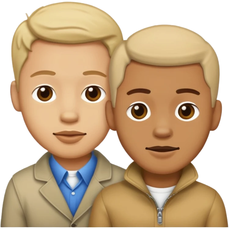 two men having gay anal sex in doggy style emoji