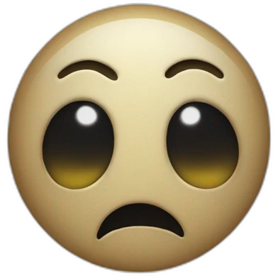 Eyeless Smiley emoji