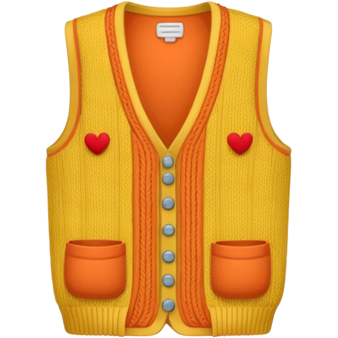 knitting vest emoji