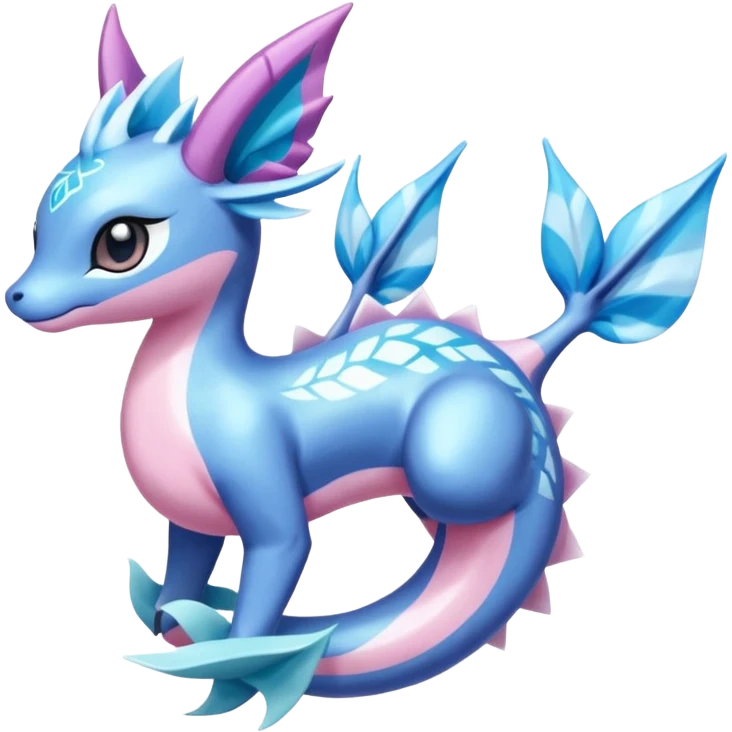 Lapras-Meloetta-Vaporeon-Dialga-Suicune-fusion emoji