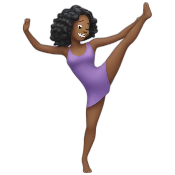 Person dancing body wave emoji