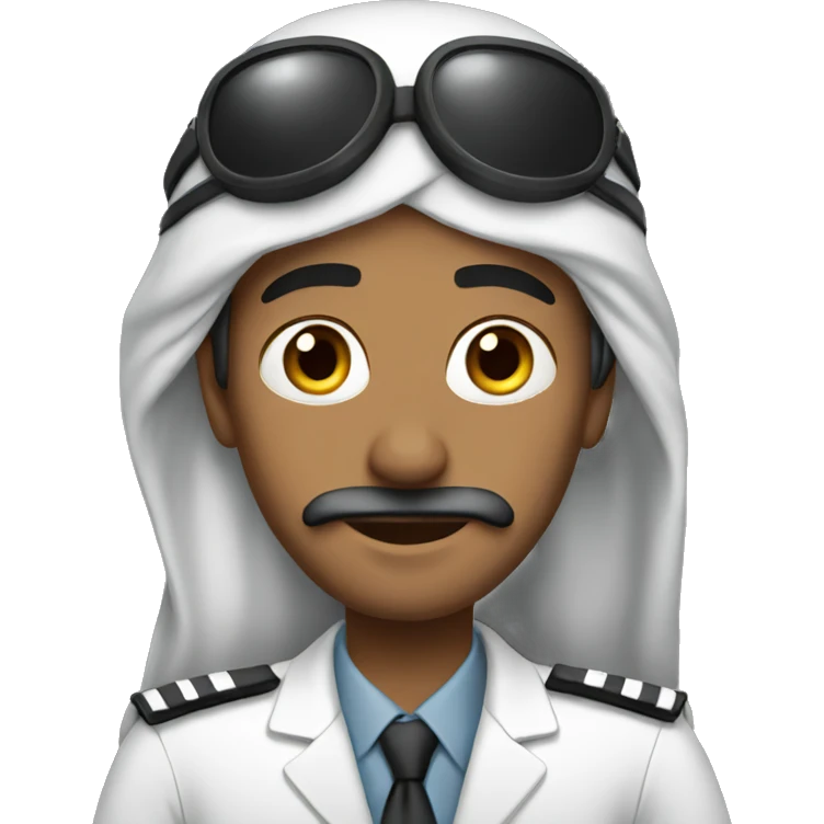 Arab pilot emoji