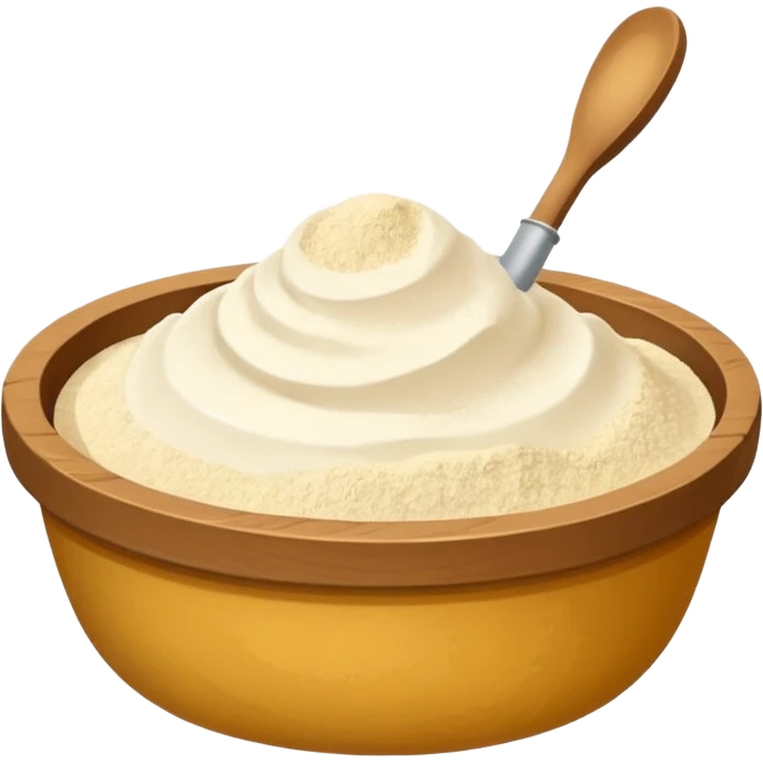 bote blanco de colágeno en polvo de vainilla emoji