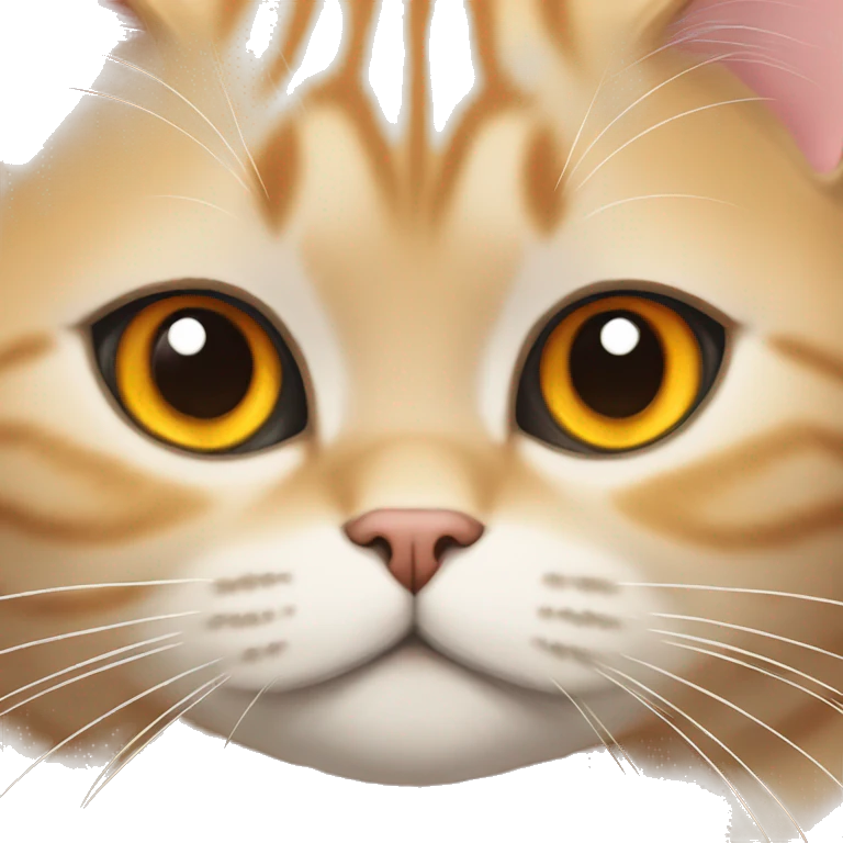 orange british shorthair emoji