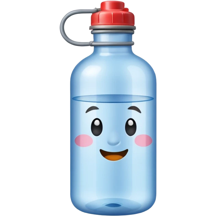 old camping water bottle emoji