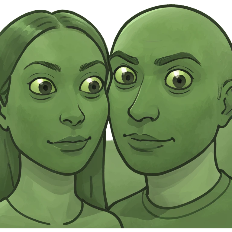 Couple in emoji