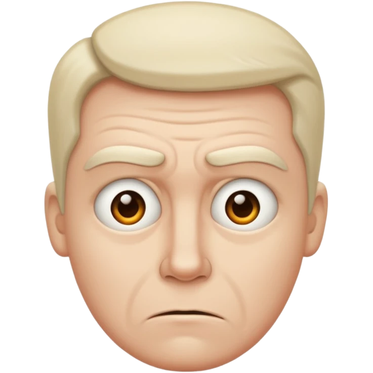 Sarcastic face astic face emoji