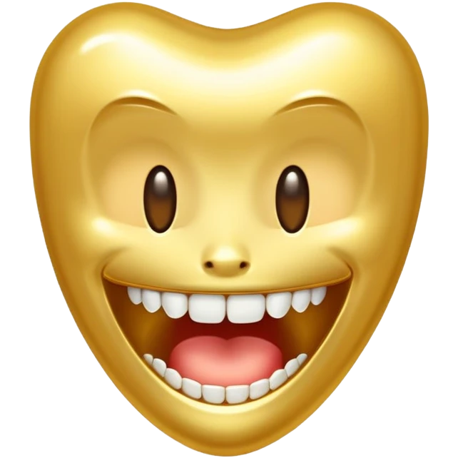 Gold tooth emoji