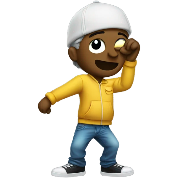 Dabbing em emoji
