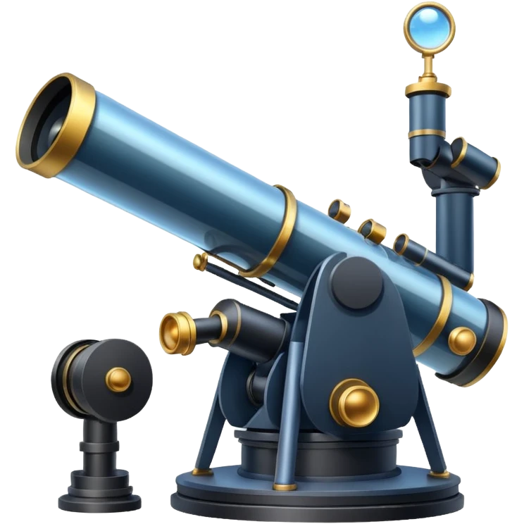 observatory with a big telescope emoji