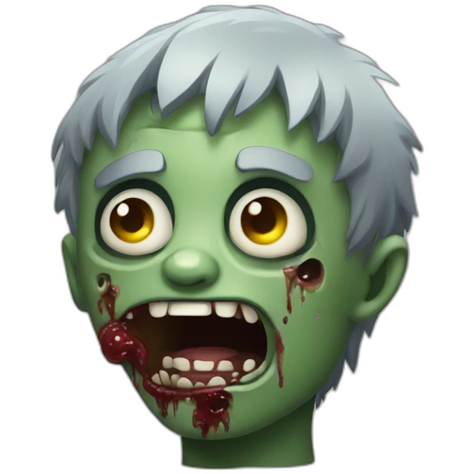 Cute Zombie emoji