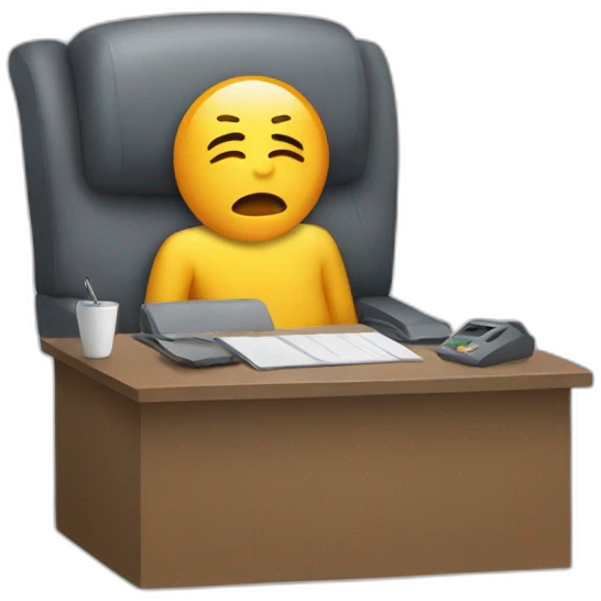 stress emoji