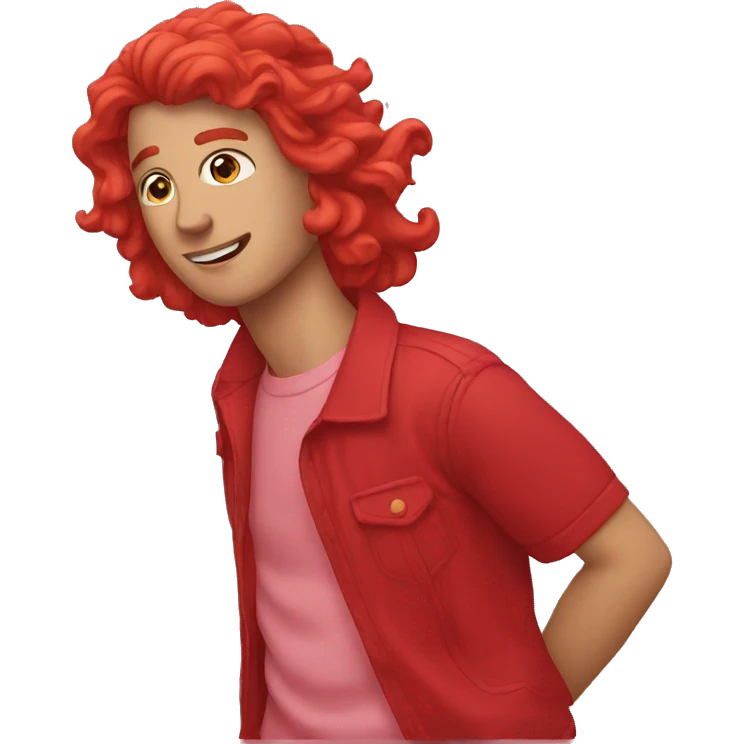 Red waves emoji