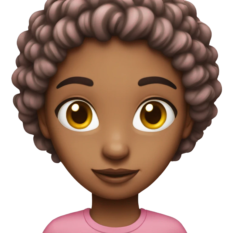 Pink  emoji