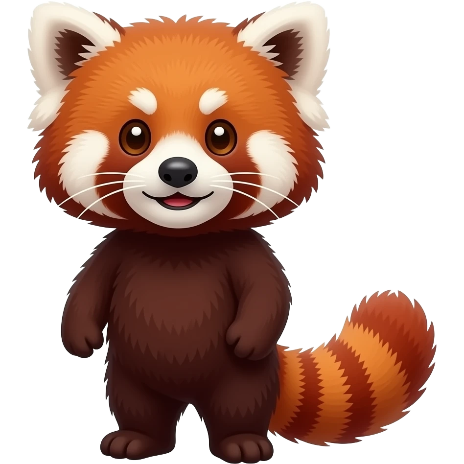 panda roux emoji