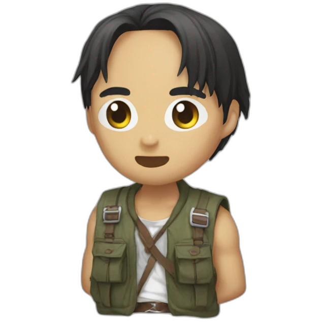 Livaï of SNK emoji