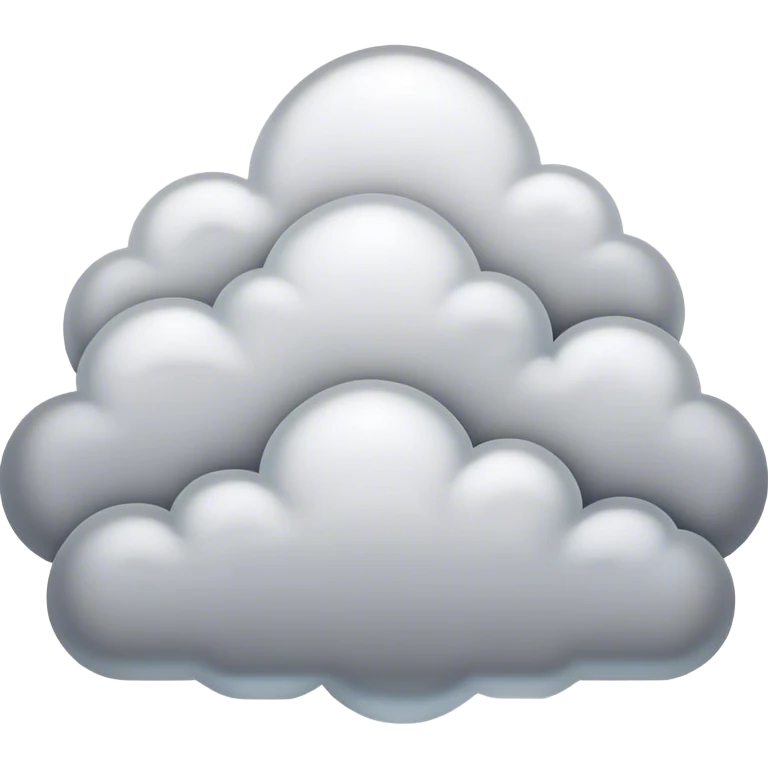 Cinematic Realistic Stratus Emoji, Low and layered, with uniform, gray clouds covering the sky in a smooth, even blanket. The clouds seem to hang gently in the atmosphere, creating a soft, diffused light below. Soft glowing outline, capturing the essence of calm, peaceful overcast skies in a serene stratus cloud! emoji